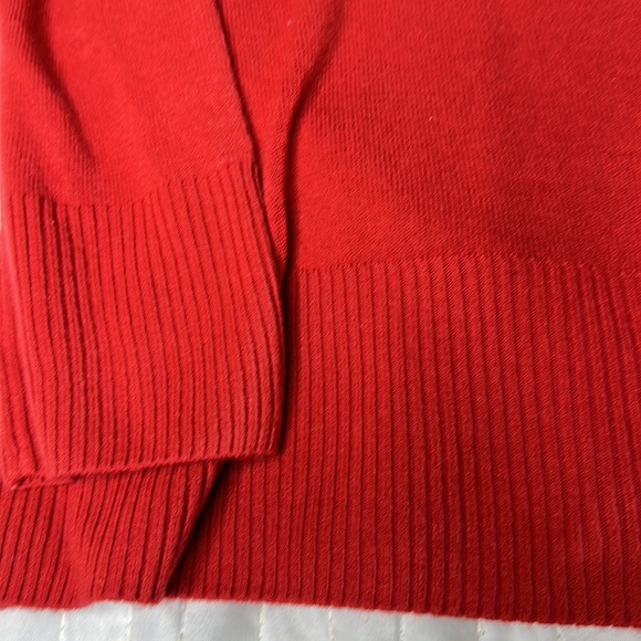 Covington Cardigan Womens 24/26 Red NWT Plus Button nice for Christmas Holiday - Picture 3 of 7